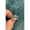 Bague anneau tête de mort 