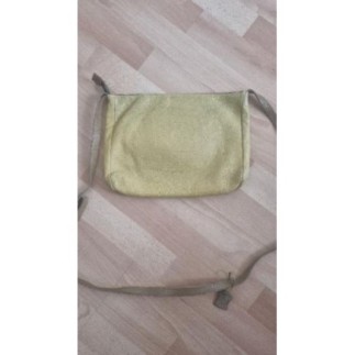 Sac cuir jaune