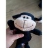Peluche singe noir