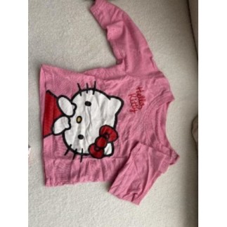 Sous pull hello kitty 6-9...