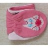 écharpe laine / polaire rose / saumon  "chouette" SERGENT MAJOR Taille UNIQUE Bébé