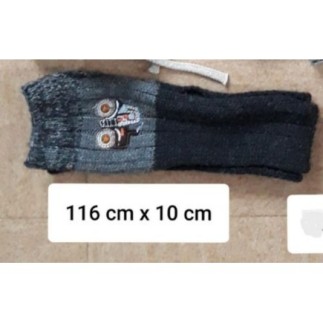 écharpe laine bébé gris...