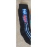 chaussettes de ski noir / bleu rayures RYWAN P31-34