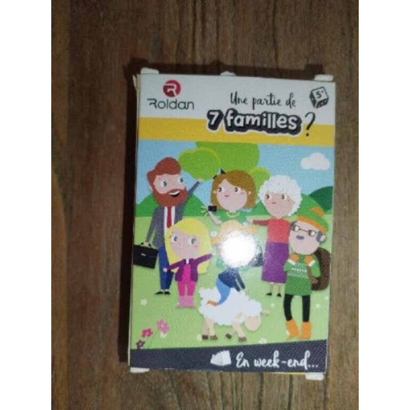 Jeu 7 familles En week end..., excellent état, dès 5 ans