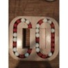 Jeu de casse tête de billes infinies en bois 