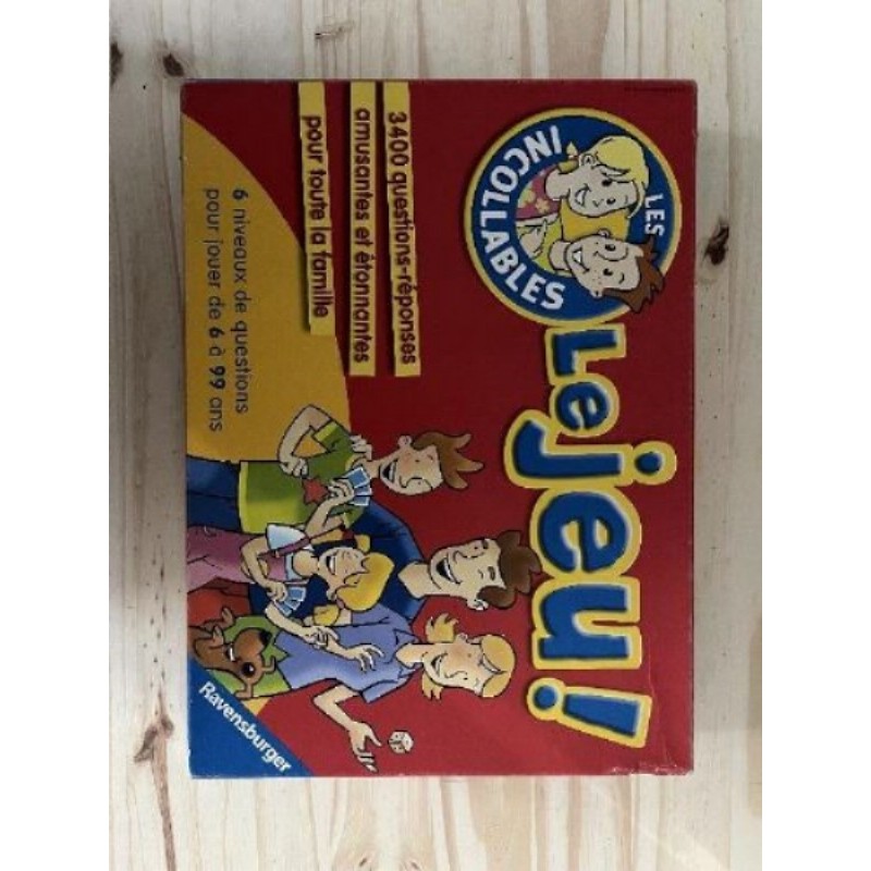 Jeu société les incollables 