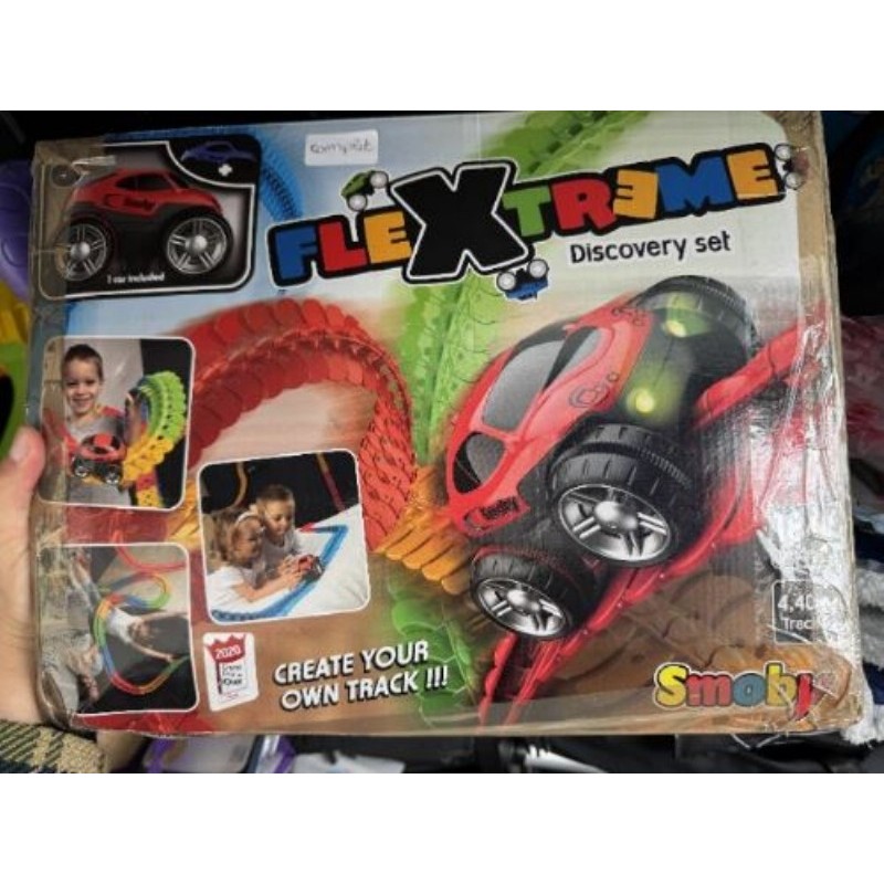 Jeu voiture Flextreme Smoby complet