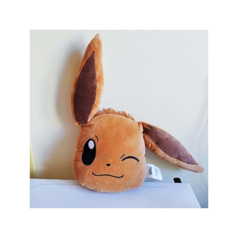 Peluche tête Evoli Pokémon