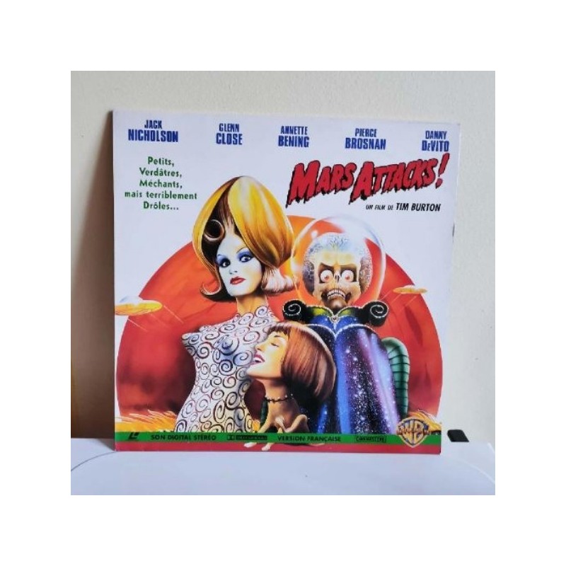 Laserdisc Mars Attack 