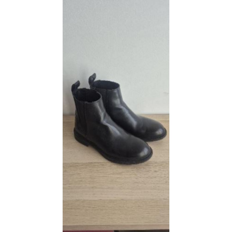 Boots noires taille 39 zara 