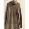 Robe pull beige NafNaf taille 38
