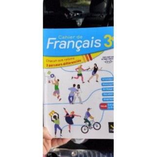 Cahier francais 3eme