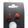 NEUVES Boucles d'oreilles cœurs 