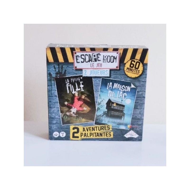 Boîte escape room 2 aventures NEUF