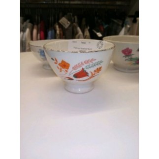 Petit bol faience fleurs...