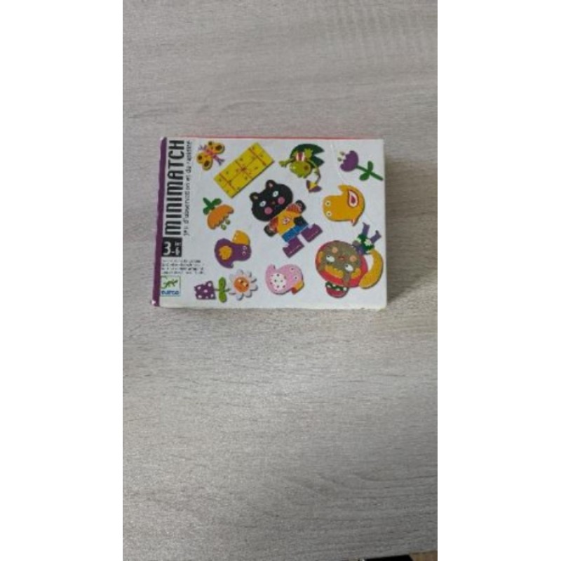 Jeu de cartes minimatch Djeco complet 
