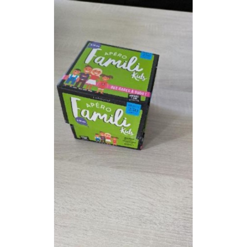 Jeu de cartes apéro family kids