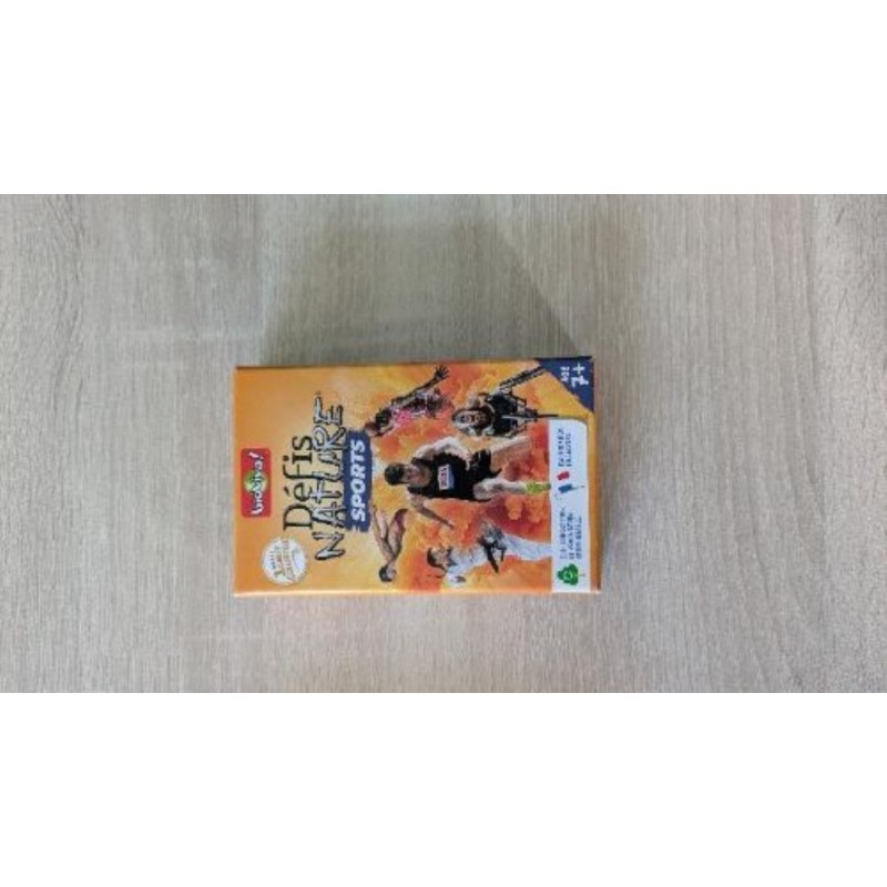 Jeu de cartes défis nature sport 