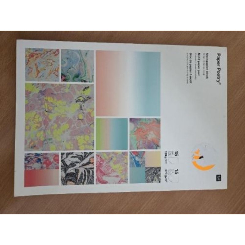 BLOC PAPIER A4 A MOTIF