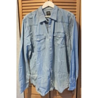 Chemise en jean homme Zara...