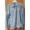 Chemise en jean homme Zara - Taille XL - Bleu - Comme neuf