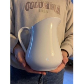 Carafe blanche porcelaine 