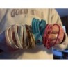 Lot 4 Bracelet double tour strass 
