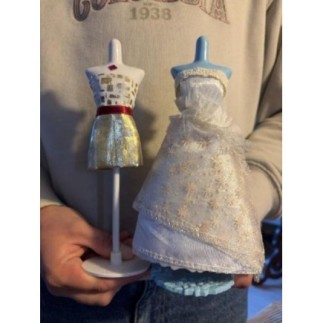 2 Mannequin jeux robe de...