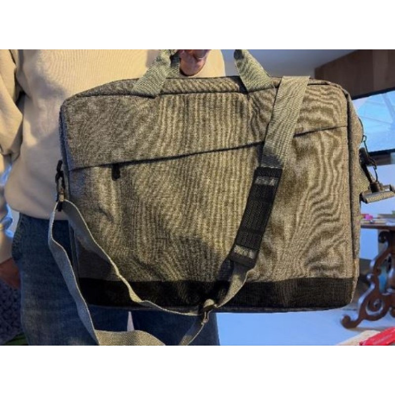 Sac pour ordinateur gris 