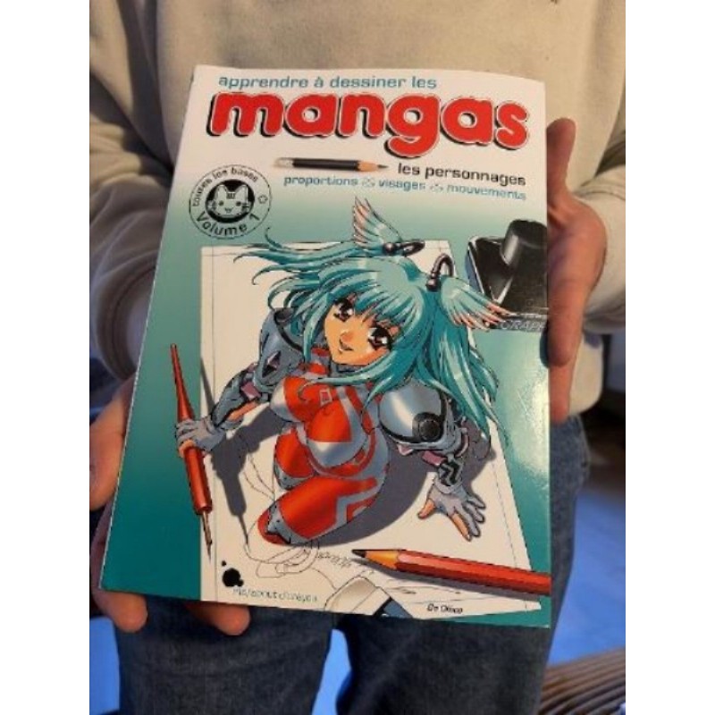 Livres apprendre à dessiner les mangas 