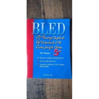 BLED 12/13 ans 5E