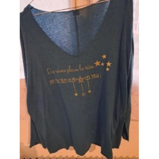 Pull femme manche longue...