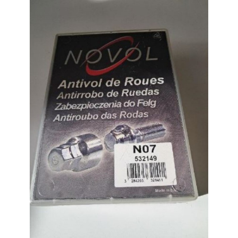 Coffret Antivols de roues 