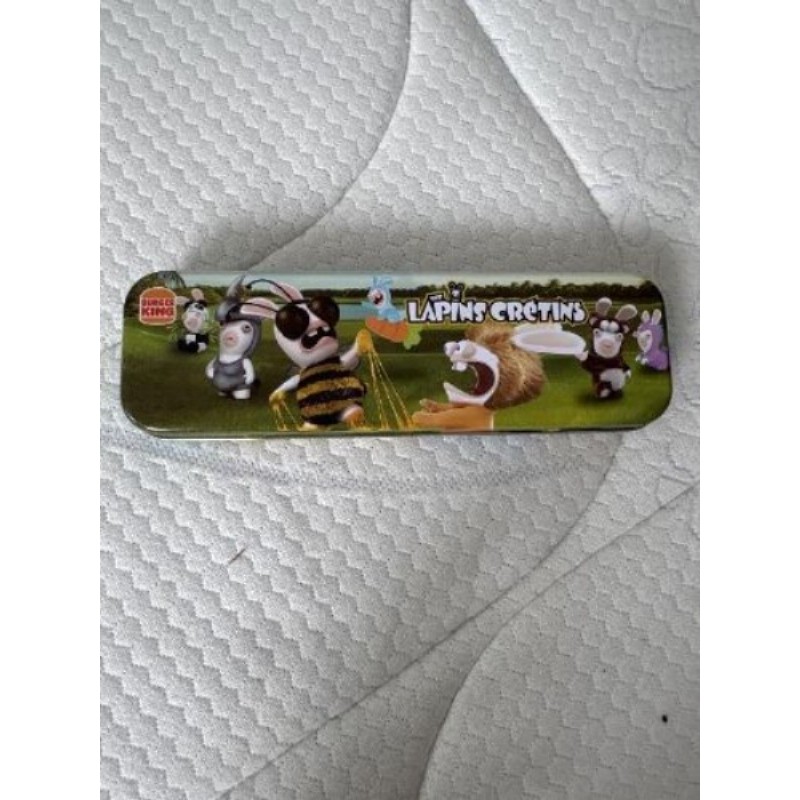 Trousse métallique lapins cretins - Burger King