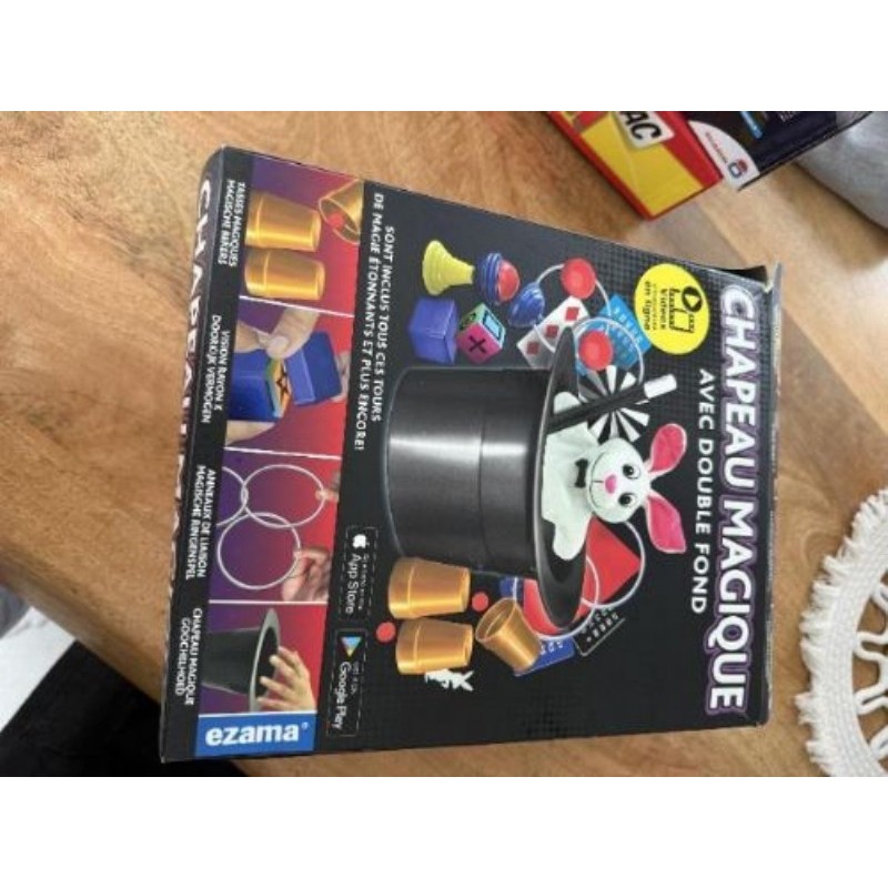 Chapeau magique jeux de société 