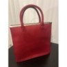 Sac à main rouge bordeaux 