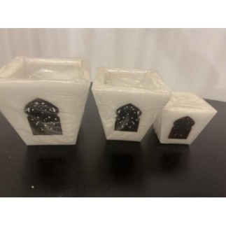 Lot 3 photosphores blanc 