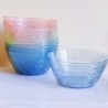 Lot de 13 bols plastique colorés à motifs