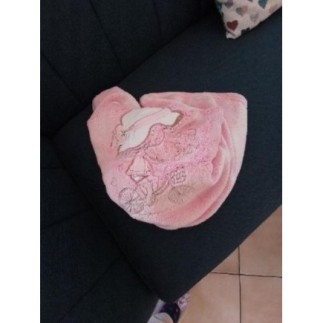 Couverture bébé rose  85 /...