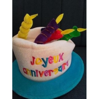 Chapeau bon anniversaire 
