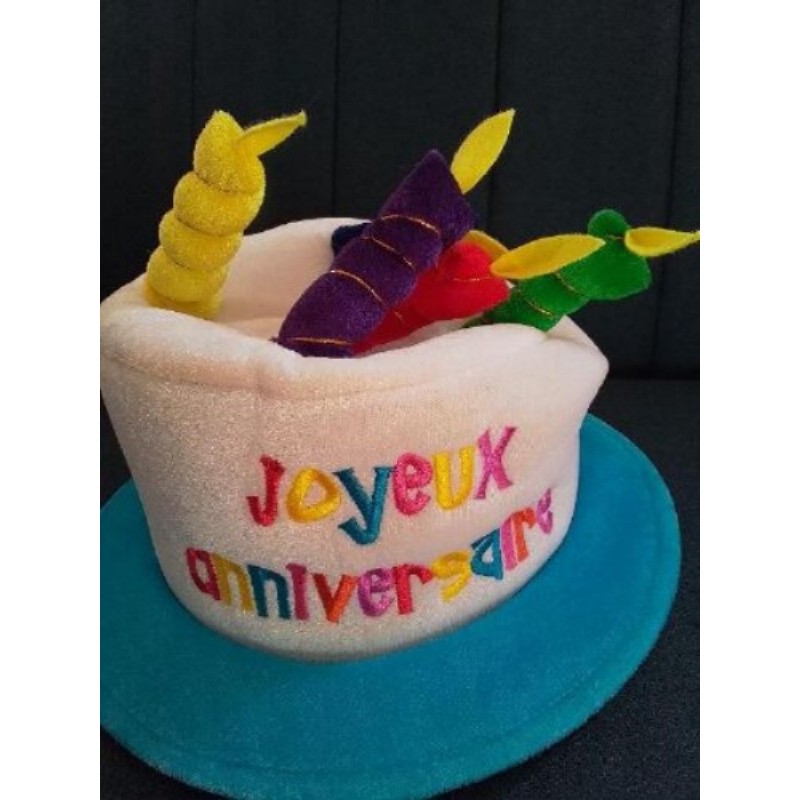 Chapeau bon anniversaire 