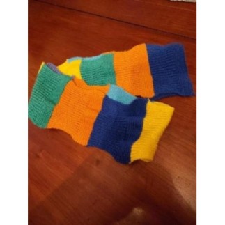 Ca-Echarpe tricotée mains...