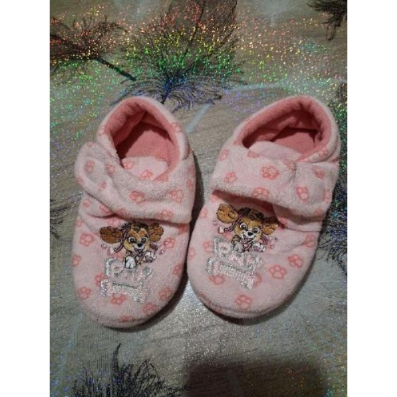 Chaussons enfants taille 25 26 pat patrouille rose