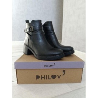 Bottines noires Philov'...
