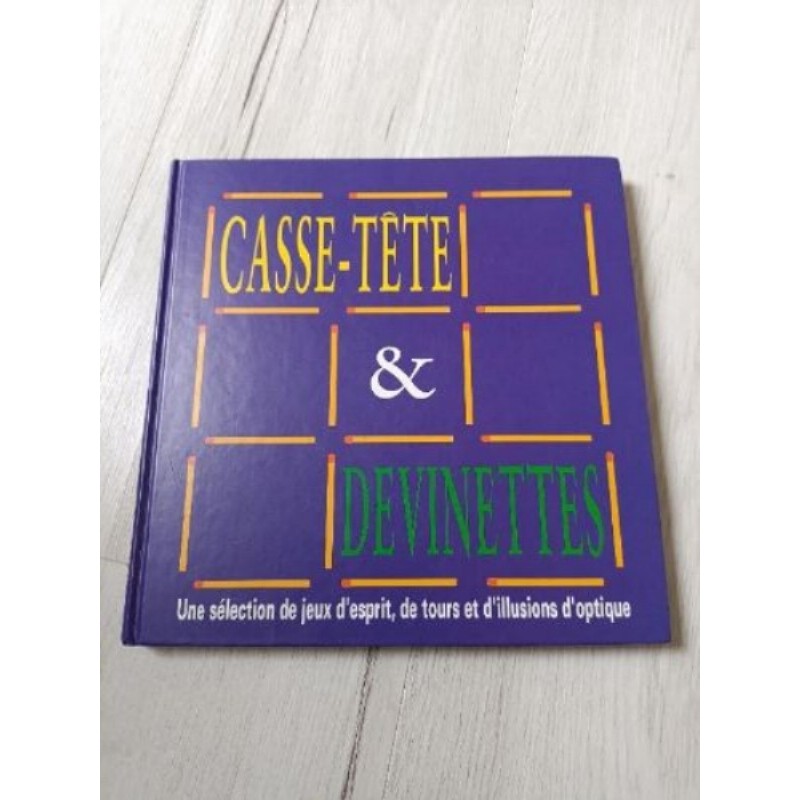 Livre casse-tête & Devinettes 