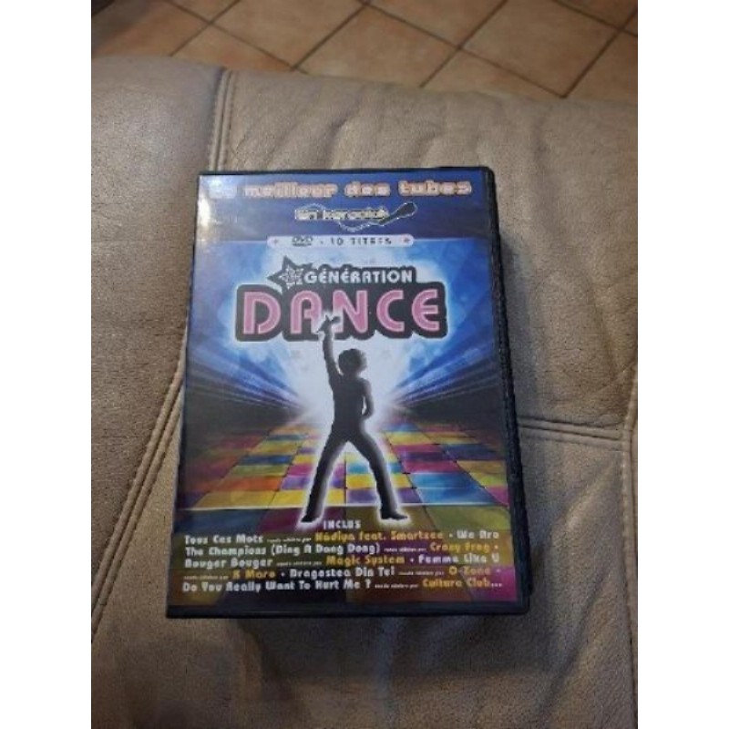 Dvd karaoke generation dance