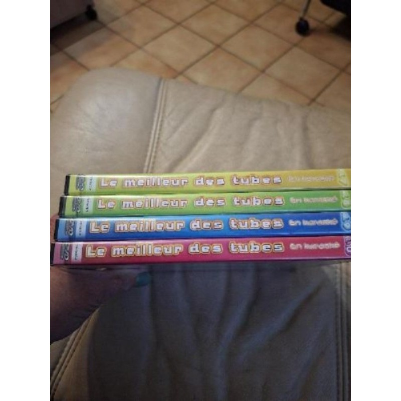 Karaoke le meilleur des tubes 4 dvd