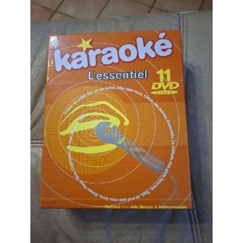 Coffret de 11 dvd karaoke l’essentiel