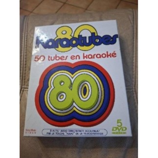 Coffret 5 dvd karaoke annee 80