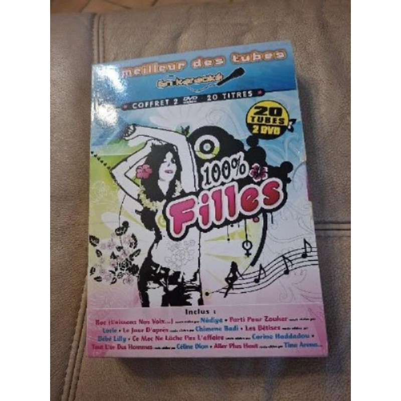 Coffret 2 dvd karaoke 100 % filles